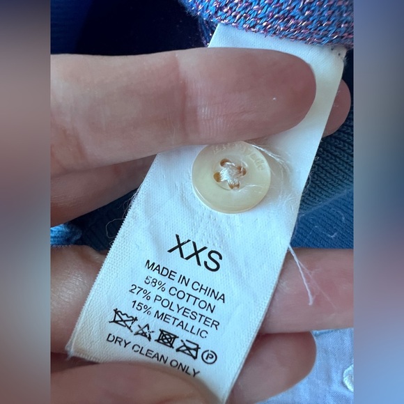 Kate Spade Women’s Blue and Pink Floral Preppy Collared Button Patterned Top - Picture 6 of 12